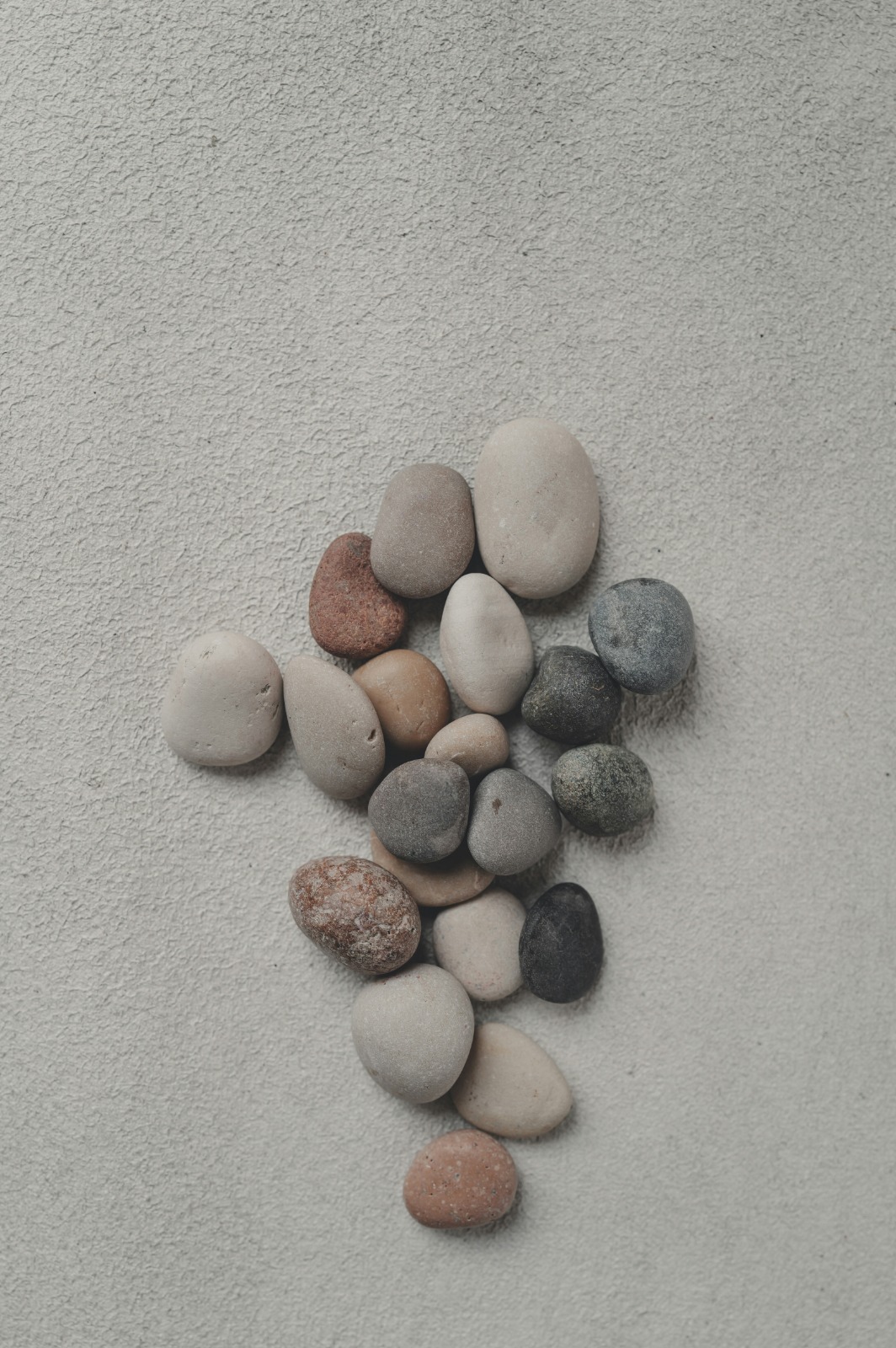 white river pebbles